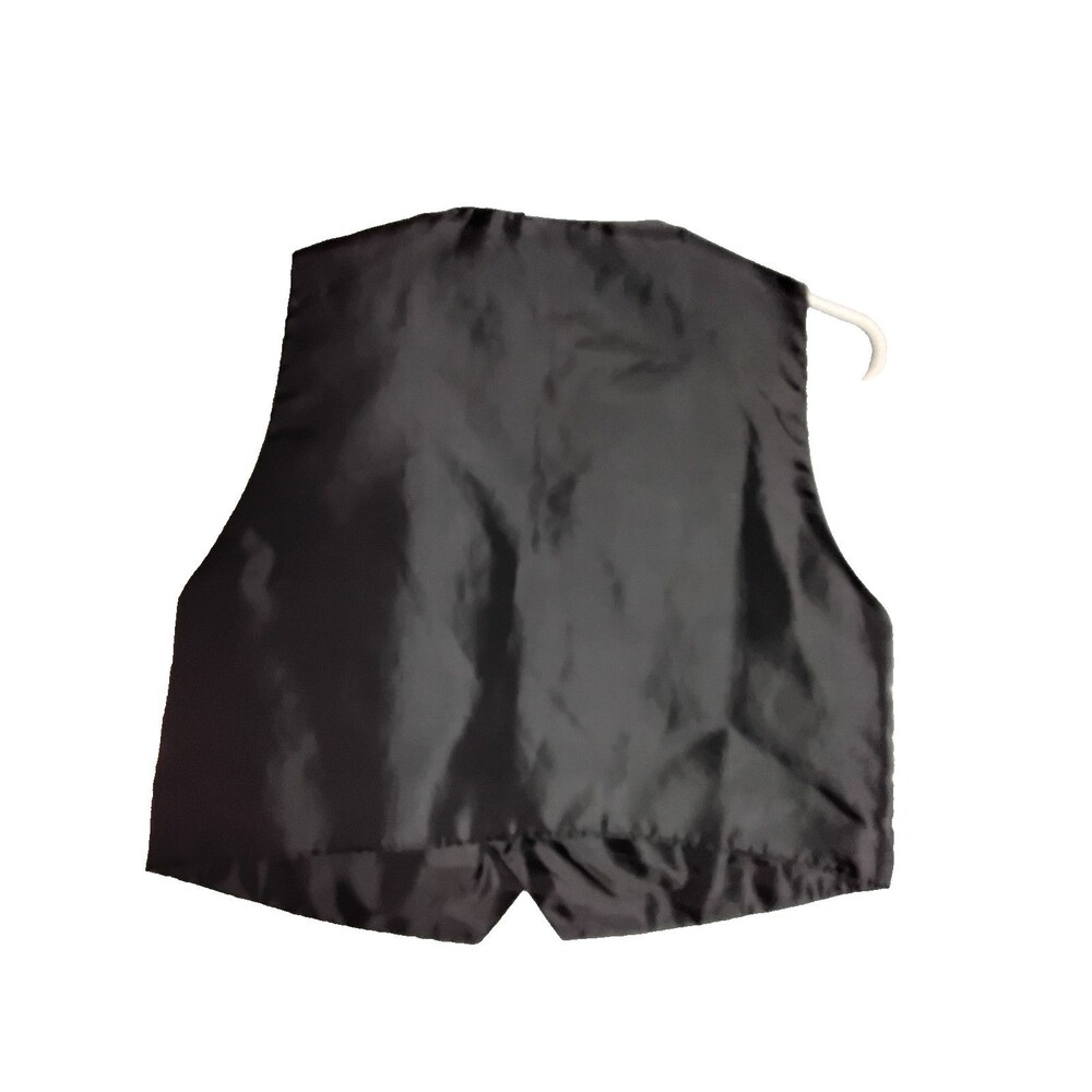 Toddler vest Size 24 months.  Black Gray and White   Suit - Picture 3 of 4